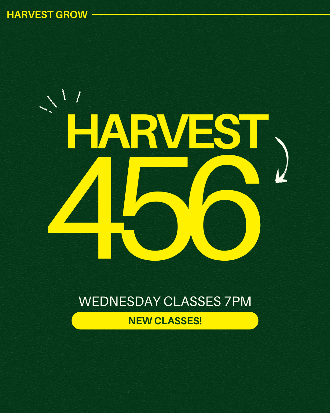 Harvest 456 (New Classes)