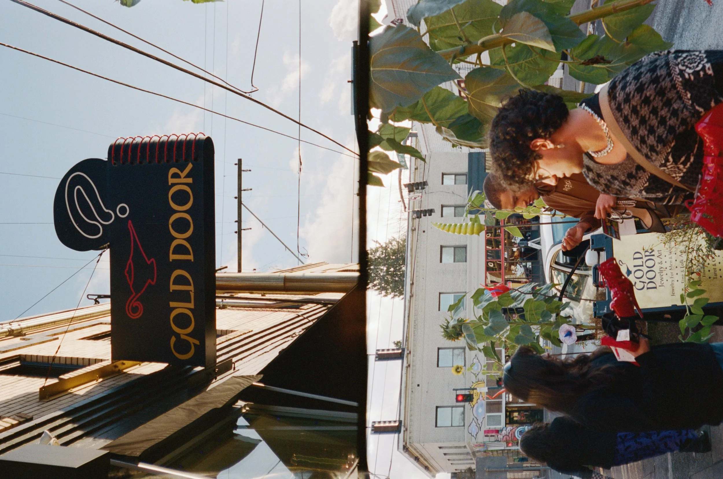 the door, to adventures, jake, pablo & seven, '2025, 35mm analog