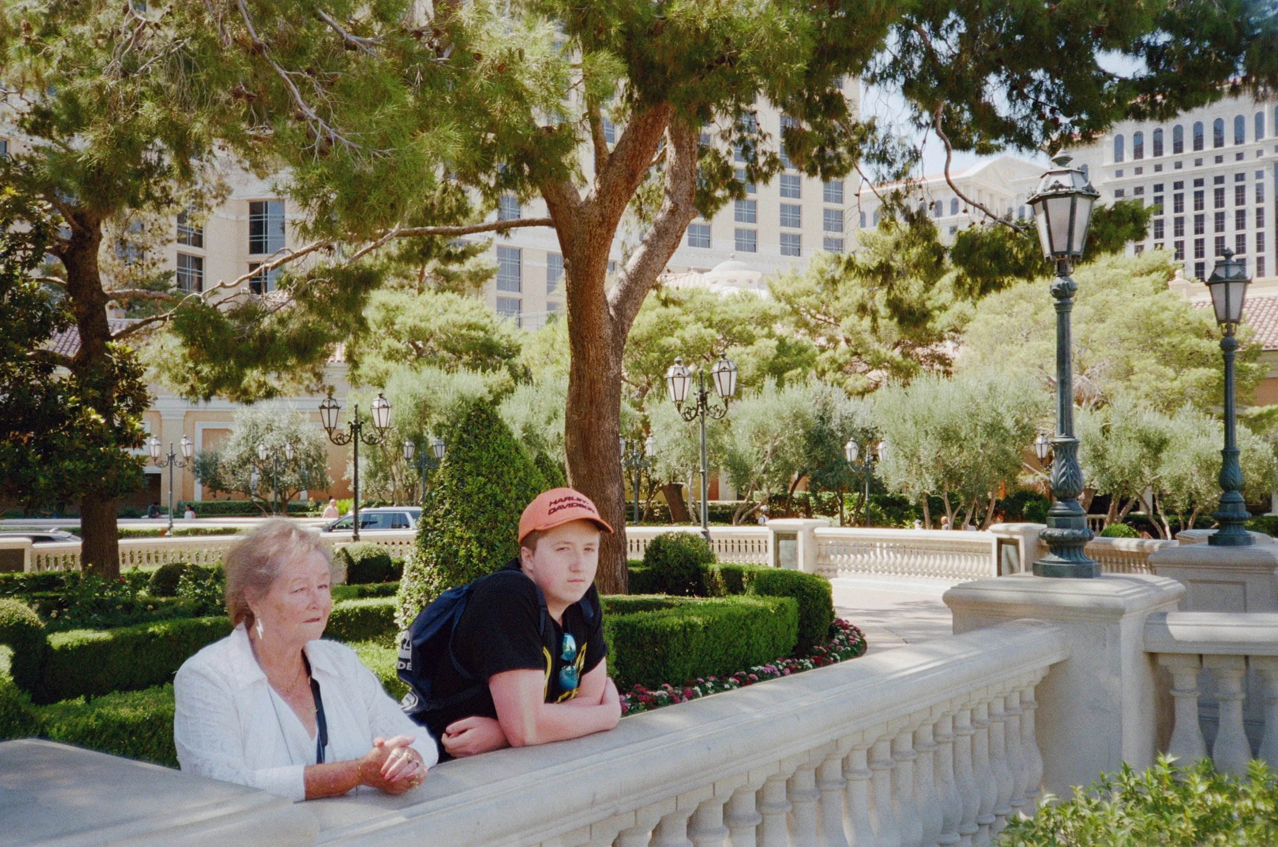 logan & grandma, las vegas nevada, 2025, 35mm analog