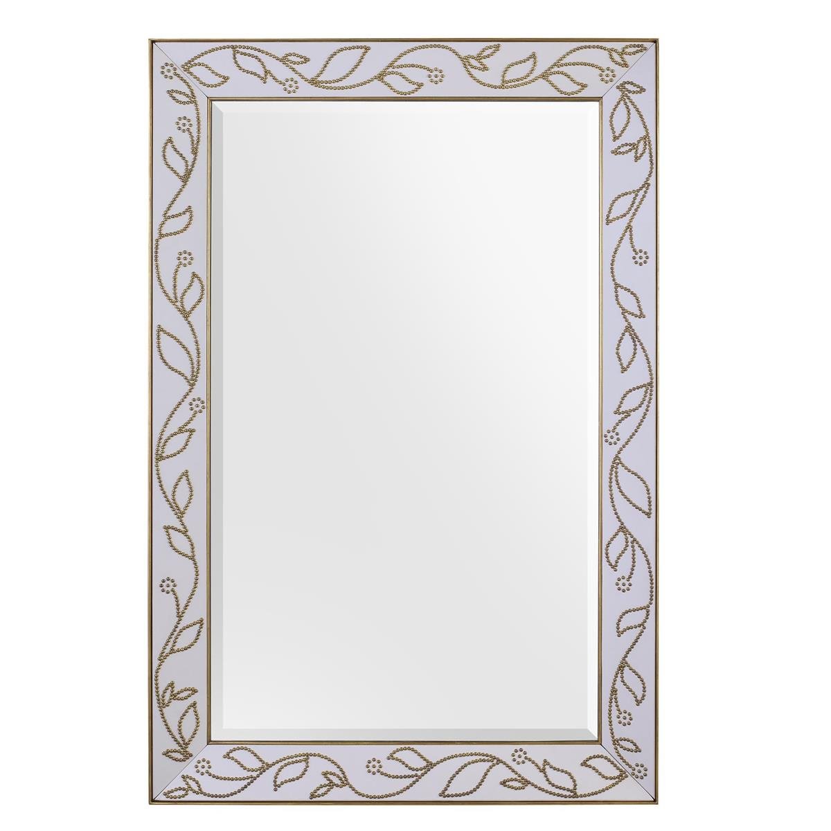 The Napa Mirror is an elegant marriage of natural motifs and chic contemporary design.