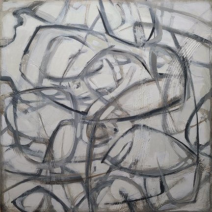 The title refers to an Italian term describing layers of paint that are then scraped through to reveal earlier layers; hence the word that comes from it —graffiti.