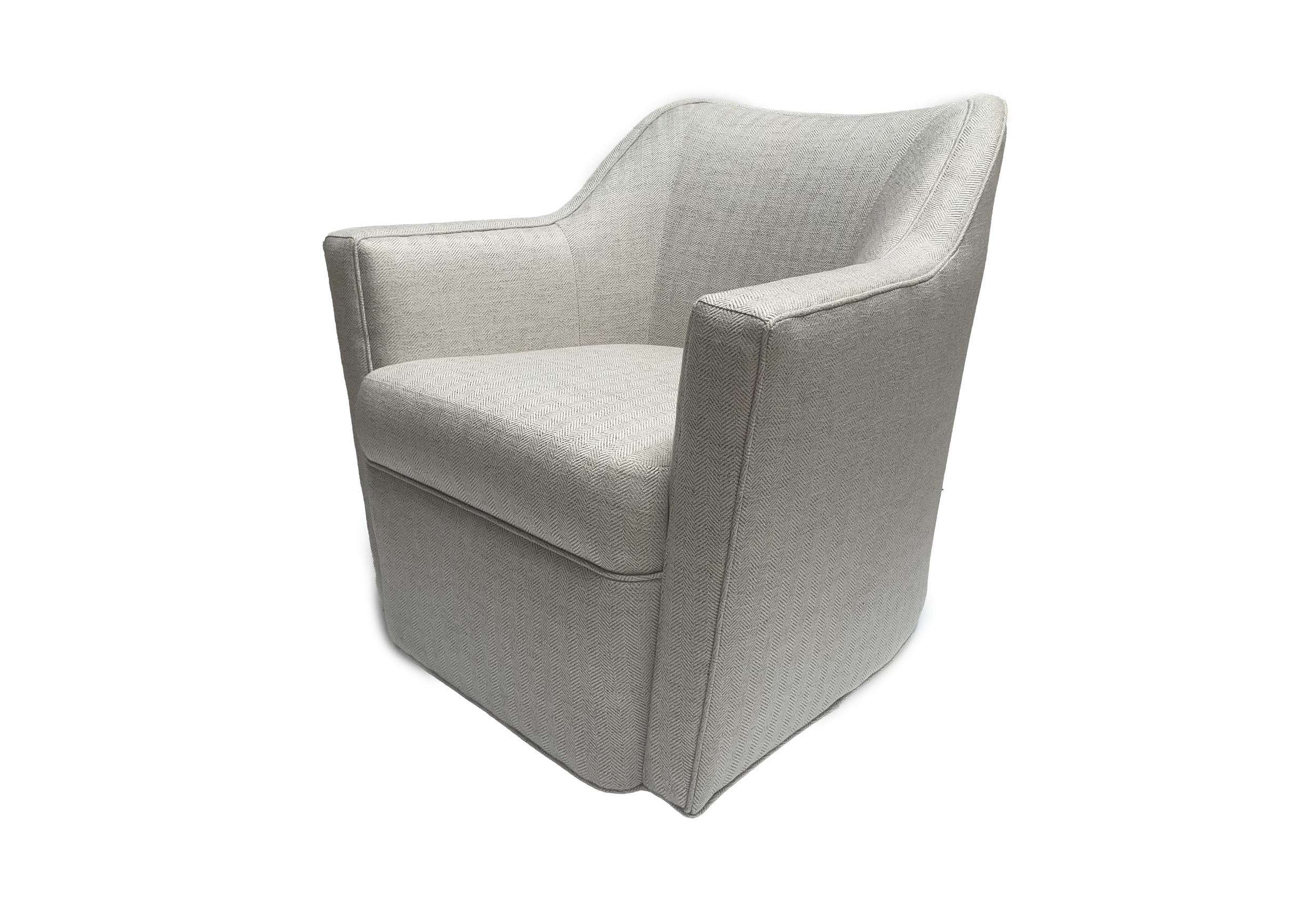 The elegant frame of the Folio Swivel Chair gives a classy and timeless impression.