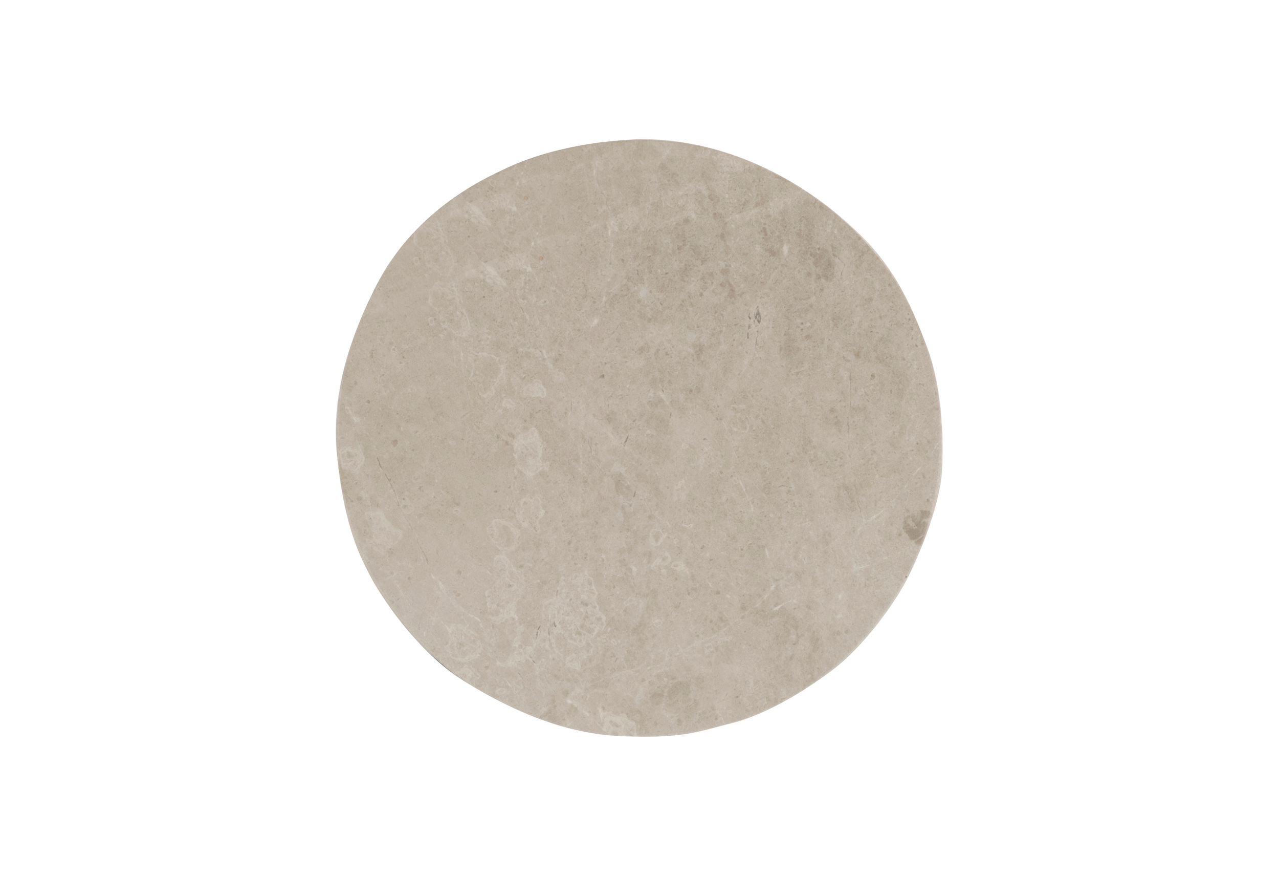 The marble material adds a timeless elegance, making the Petite Pontchartrain Accent Table a versatile addition to various interior styles.