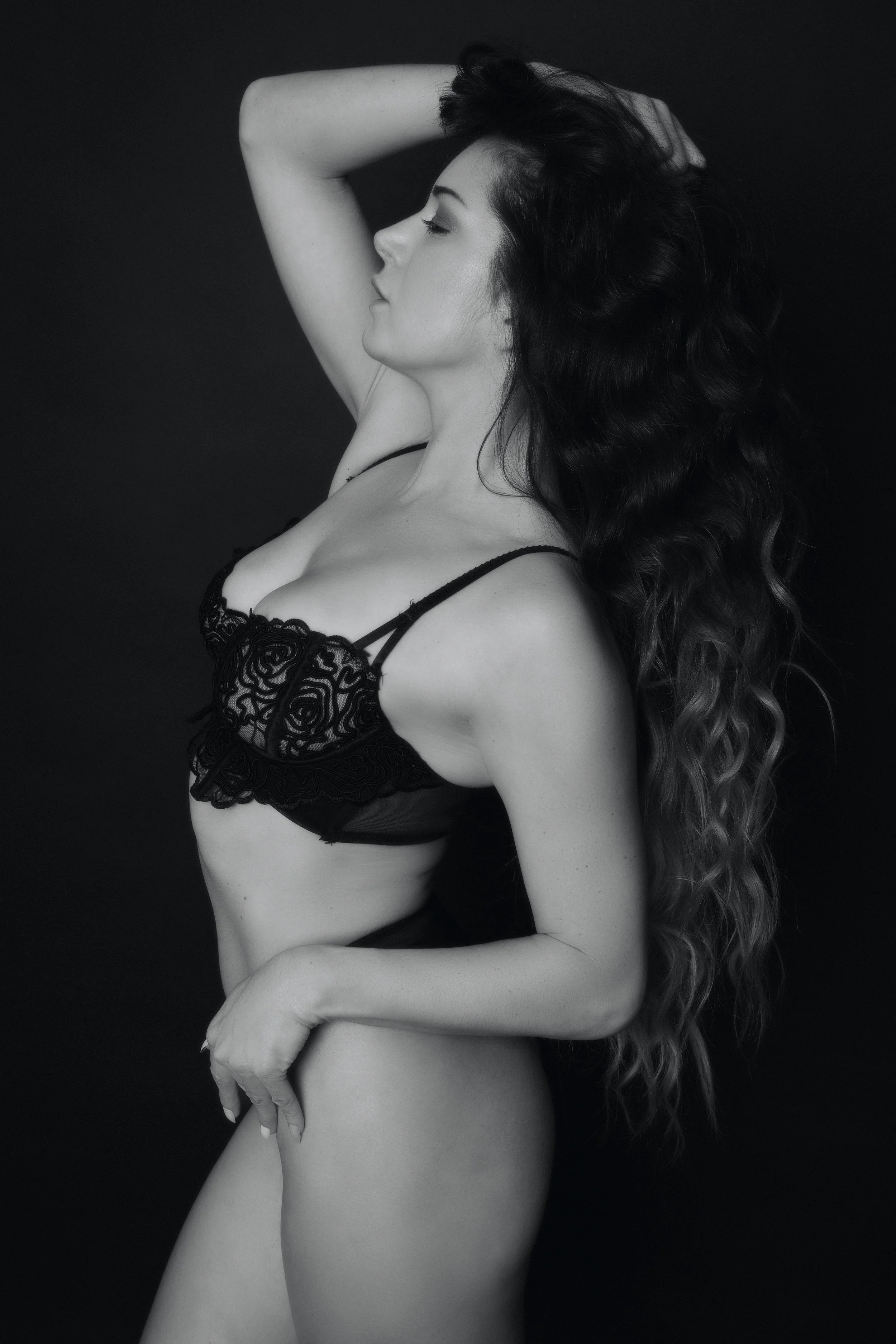 Noir Indulgence boudoir photography studio