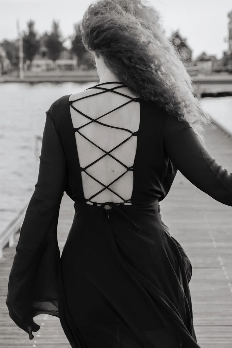 Boudoir photoshoot on location