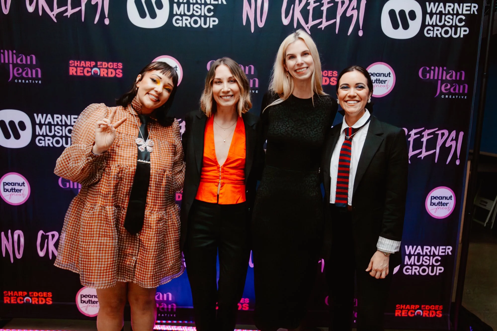No Creeps! x Warner Music Group
