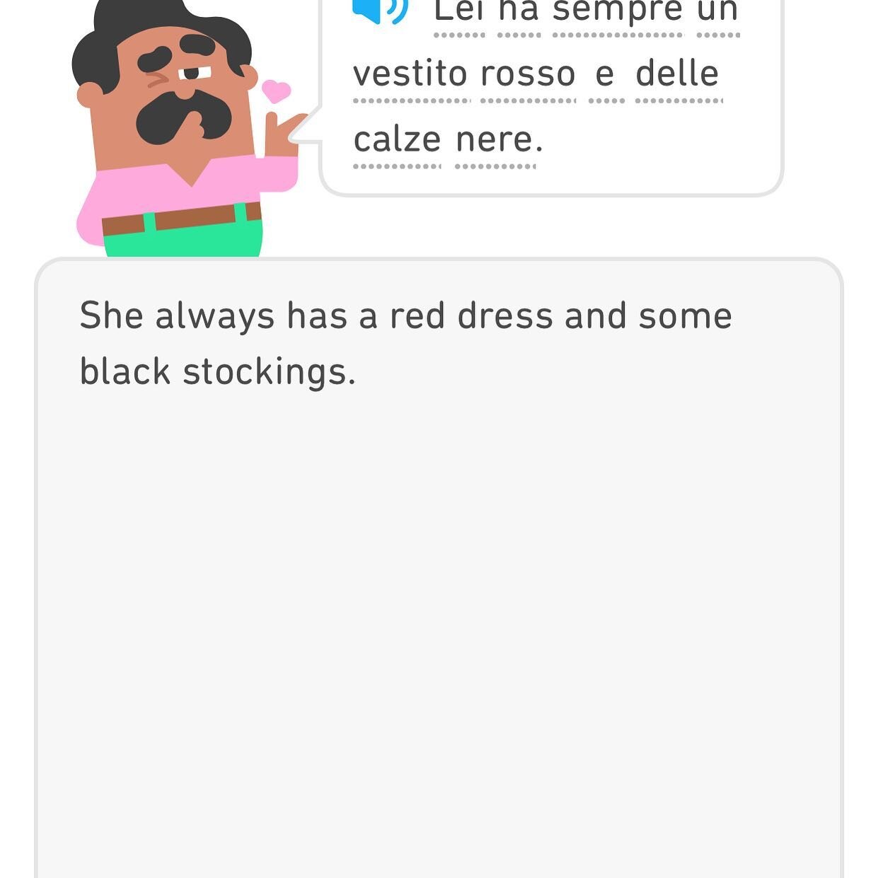 Feeling super called out right now. 

Apparently, @duolingo can see into my closet 😳

Anyone else?
#💃🏻 #🇮🇹