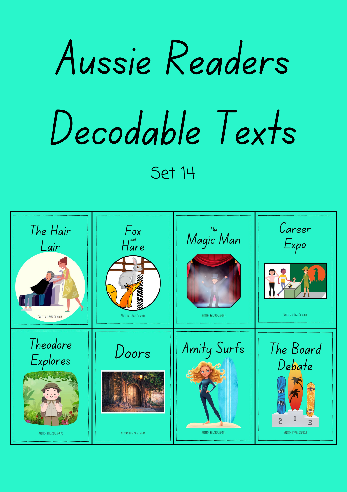 Aussie Readers Decodable Texts Set 14