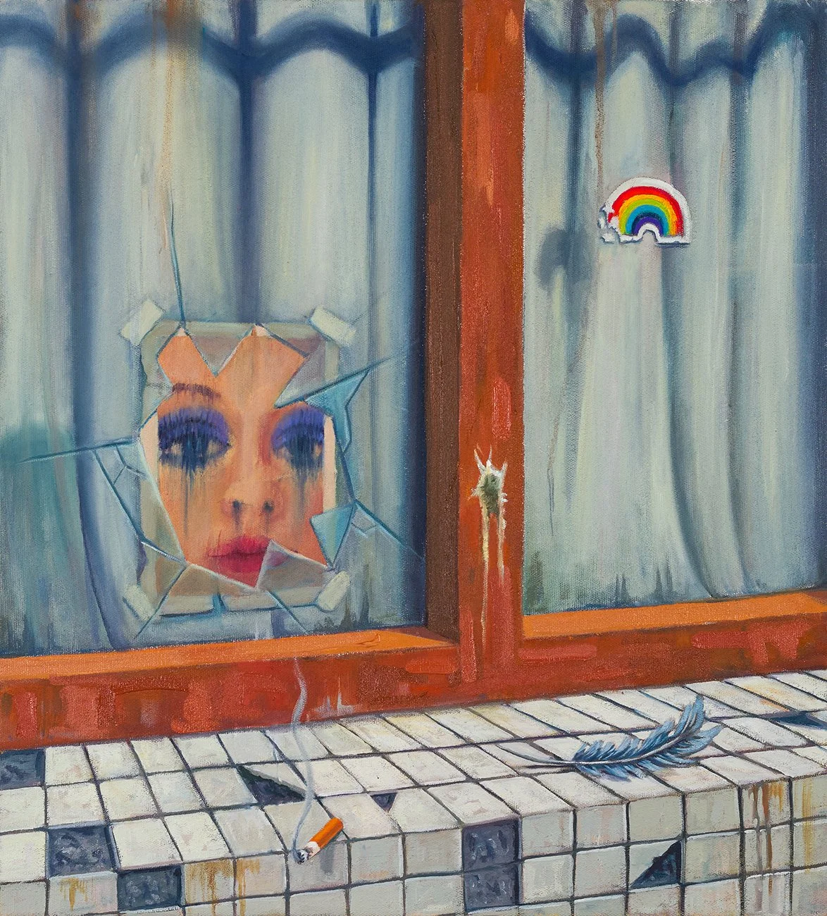 We Are Still Alive, oil on canvas