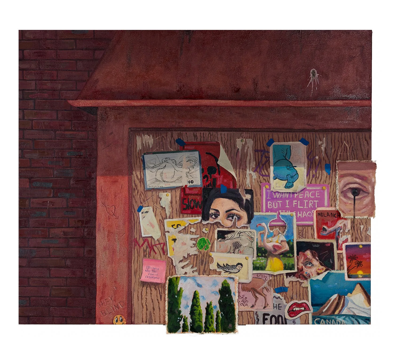 Oil on canvas