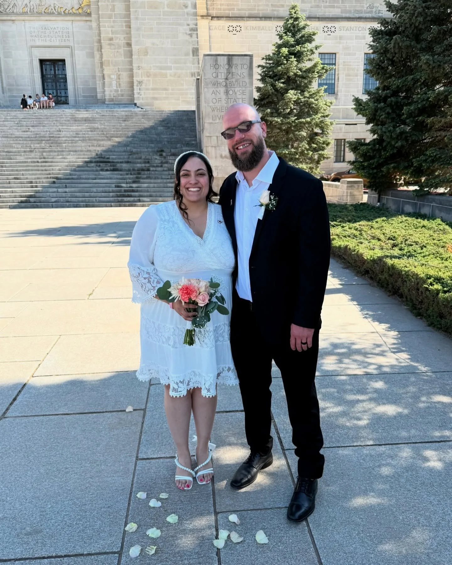 I got myself a forever vendor market partner 💍💕

Surprise&mdash;we eloped!! Within the past year, life flipped in the most beautiful way: I moved to Lincoln, fell in love with my best friend, and now I get to call him husband. 🥹✨

Jade is my extro