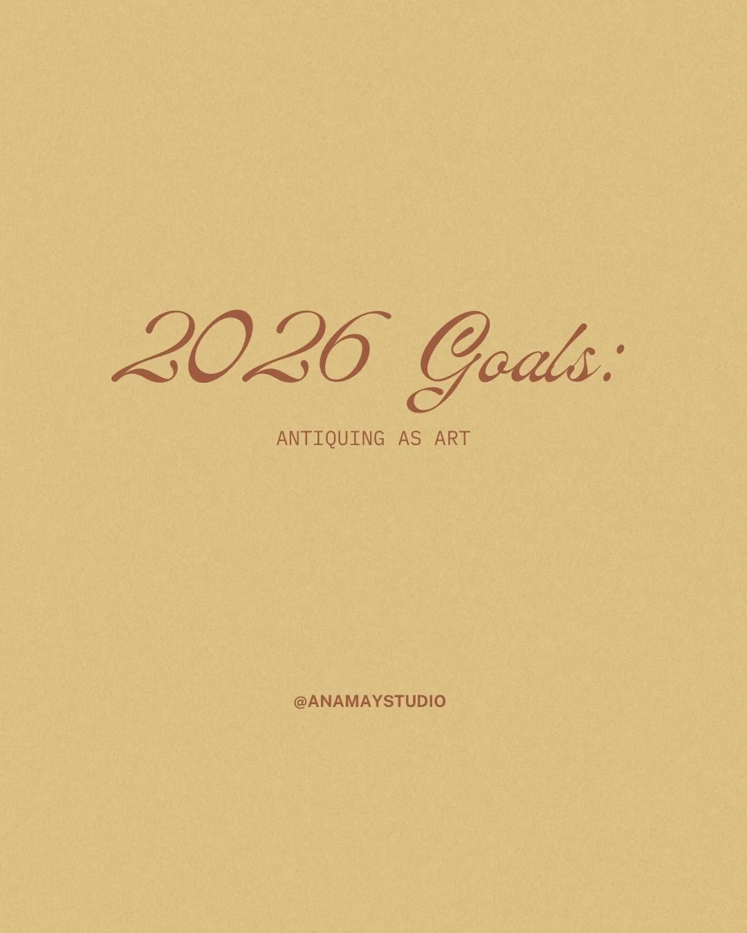 2026 Goals

Antiquing as Art, Not Rush
Turn antiquing into a ritual. Early mornings, good coffee, no pressure. Learn pieces deeply (history, value, craftsmanship). Buy fewer things I love more.

Coffee as a Daily Ceremony
Not productivity coffee &mda