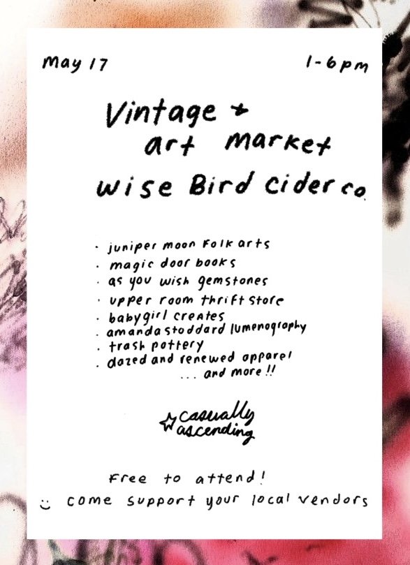 Art + Vintage Market @ Wise Bird