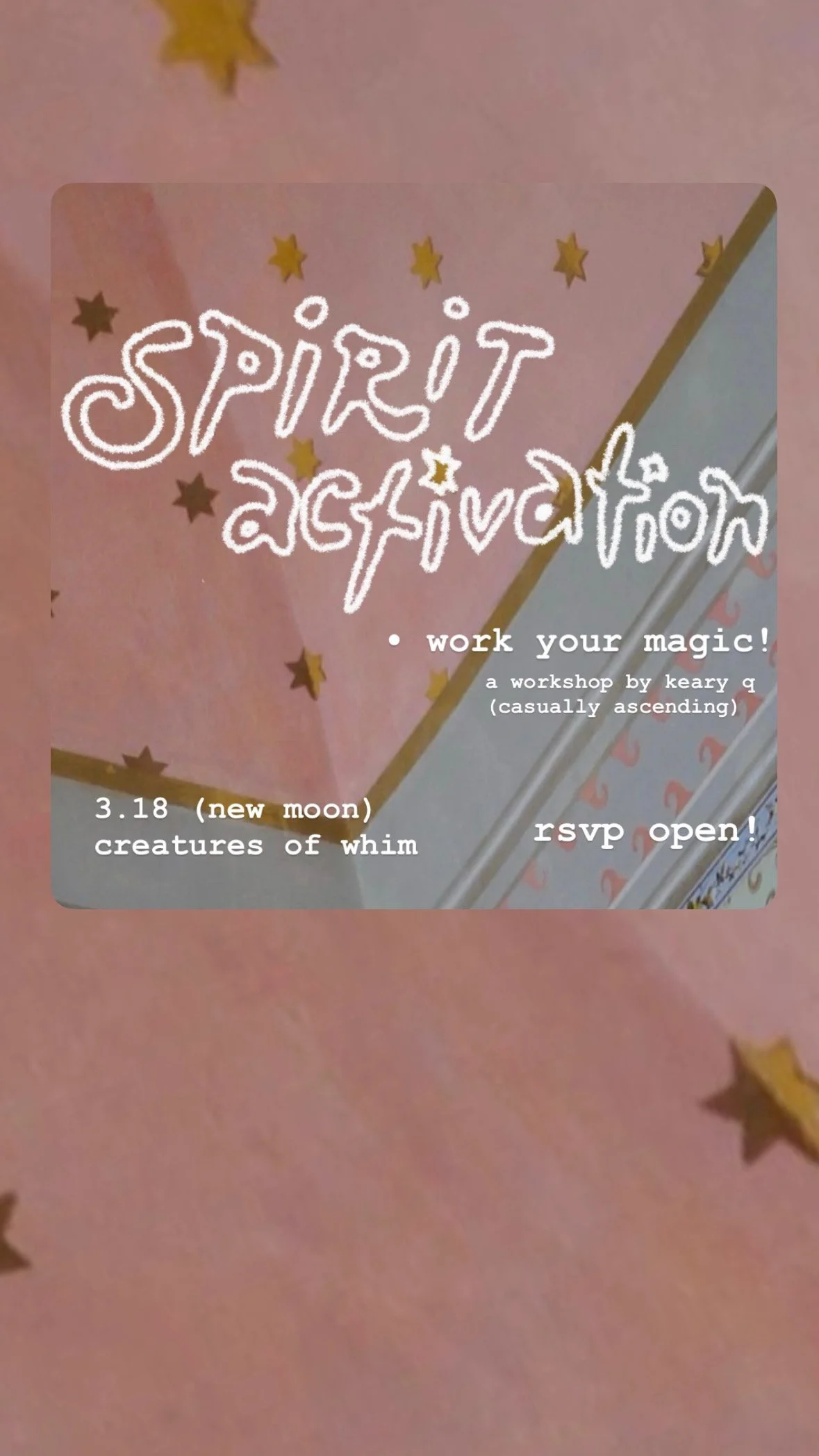 Spirit Activation (*New Moon)