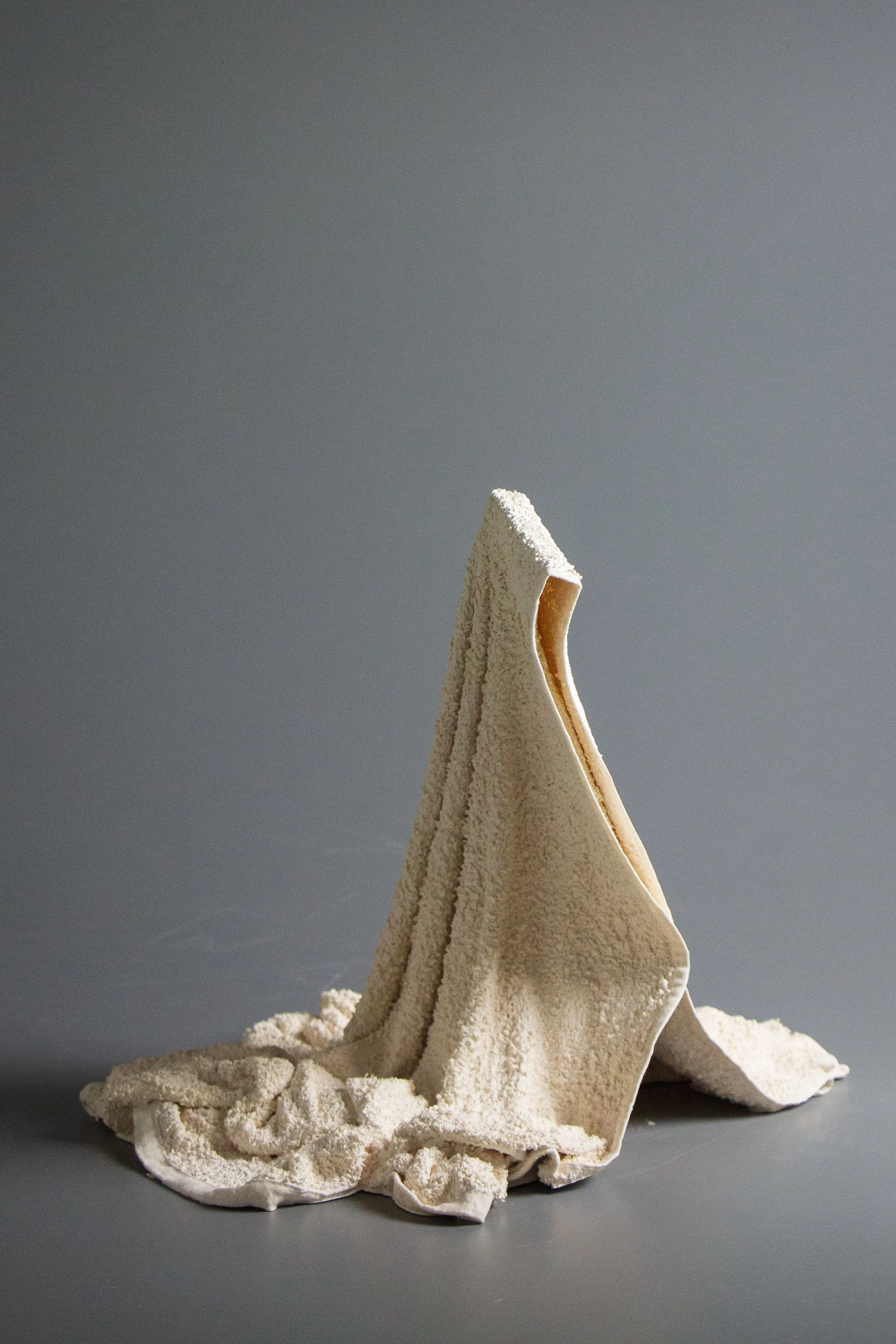 Porcelain, Slipcasting, Cone 6, 15 x 17 x 14 in