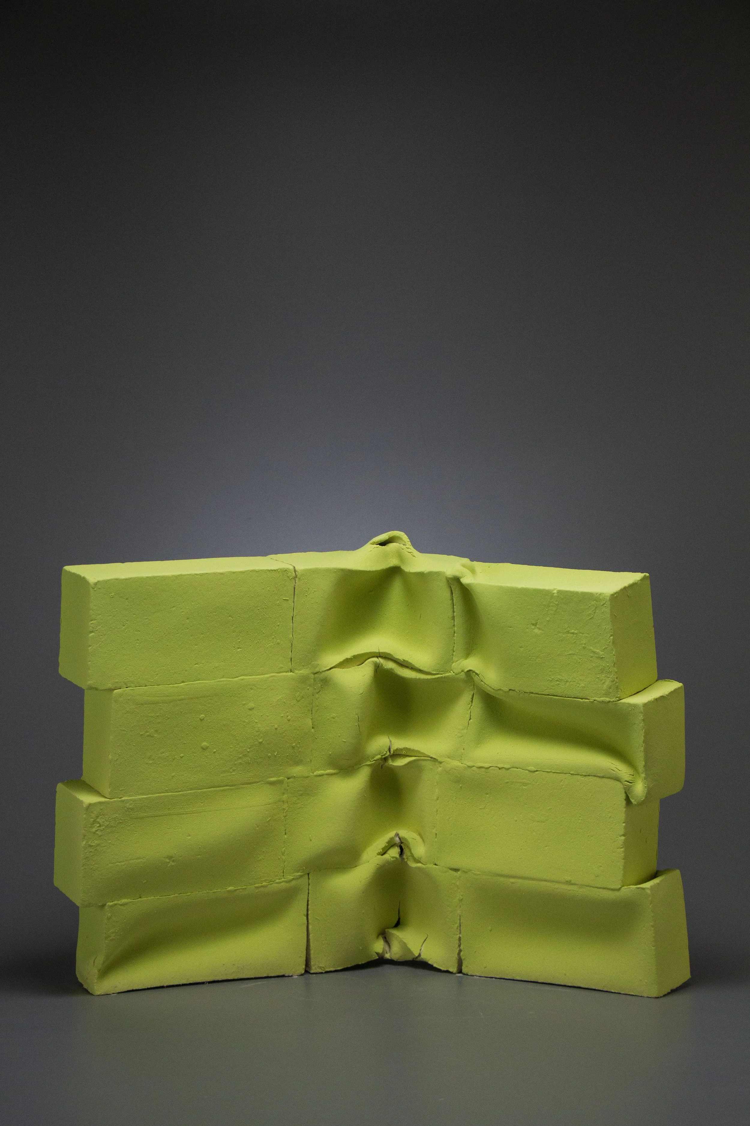 Porcelain, Slipcasting, Cone 6, 14 x 19 x 3 in