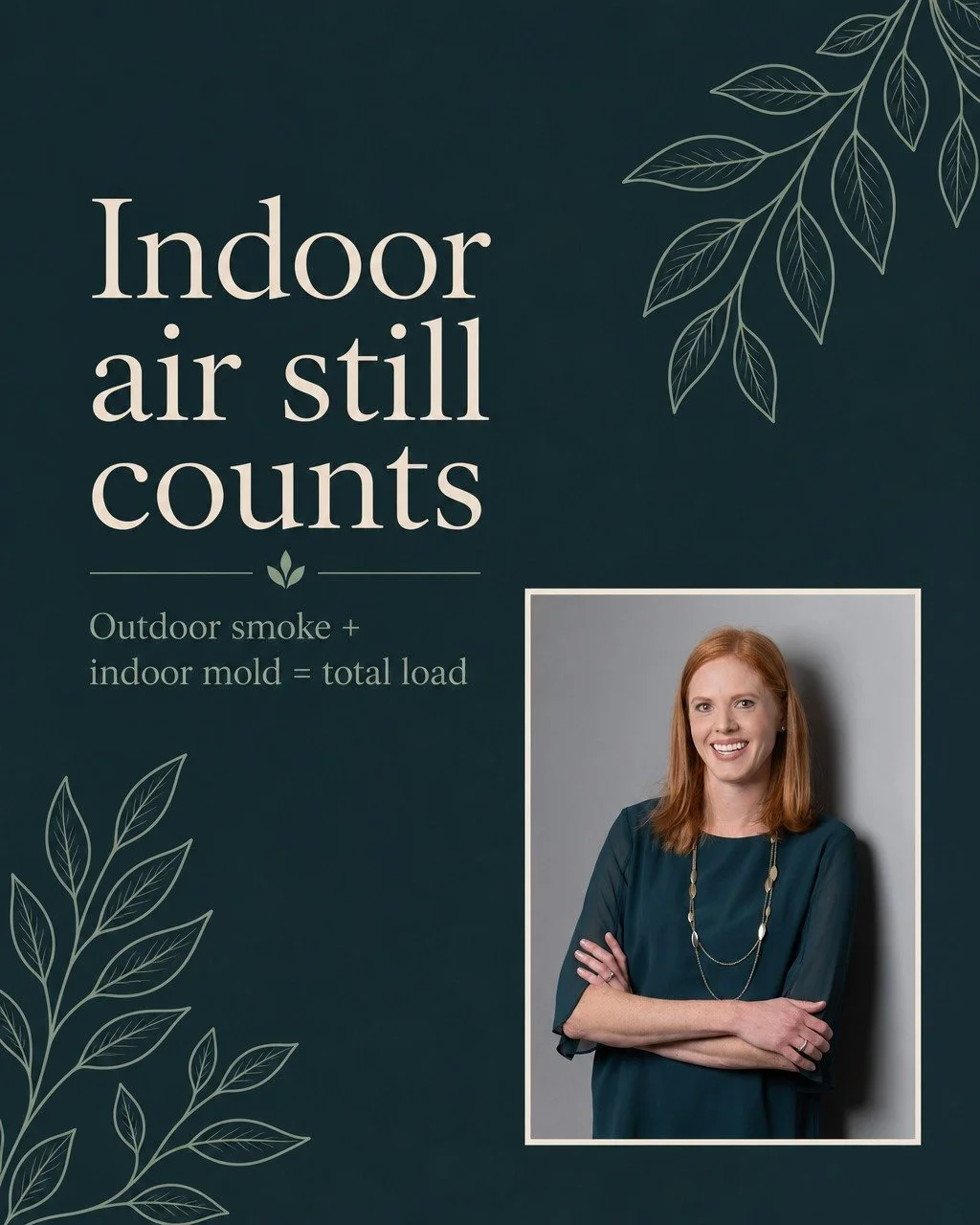 If you sealed the windows for smoke season and still feel worse indoors, that can be the house, not your imagination.

Outdoor wildfire PM2.5 is one load. Indoor mold, damp drywall, and stale air are another. Sensitive systems (MCAS, CIRS, POTS, Long