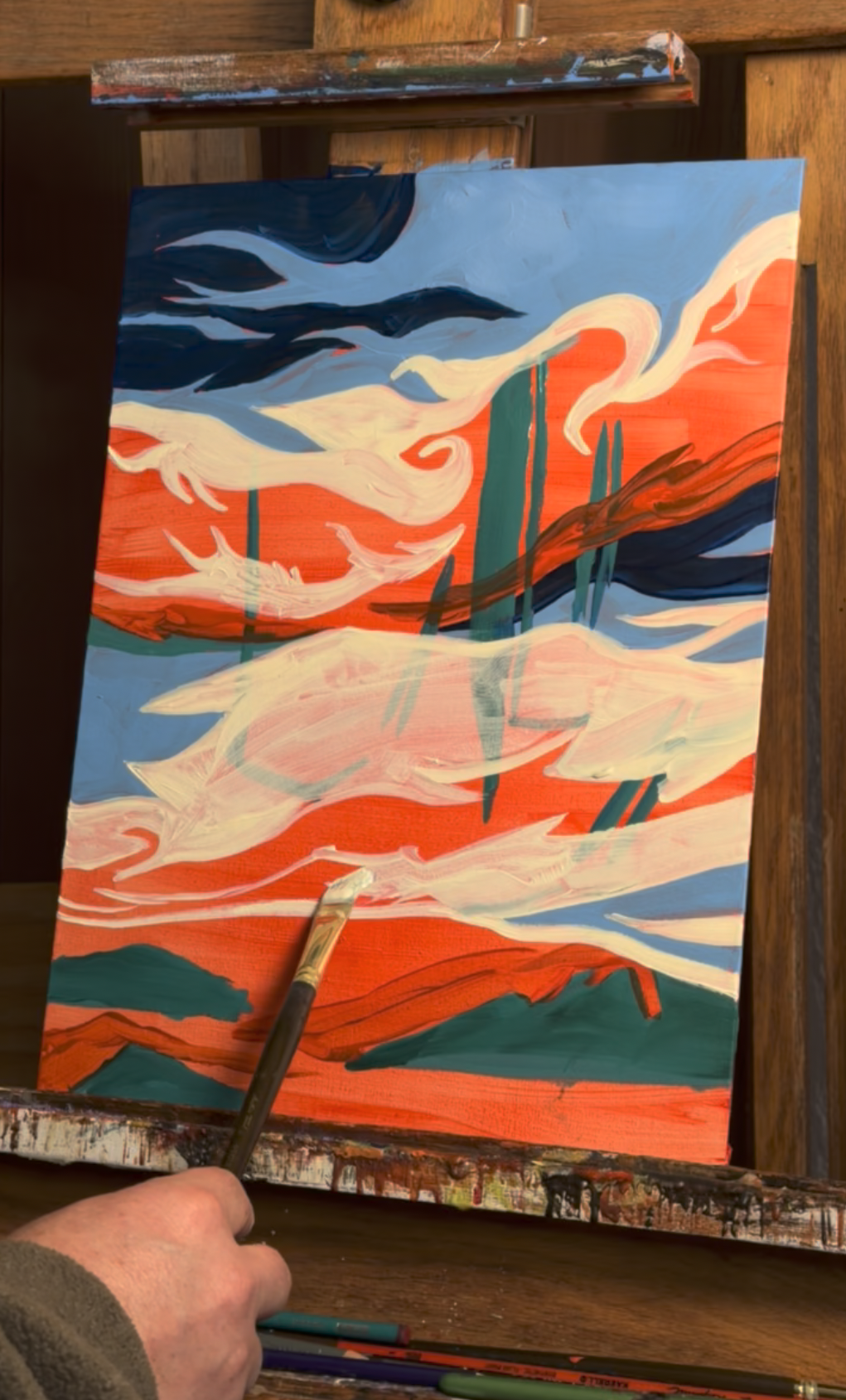 Aloft Gallery - Artist Live Paint