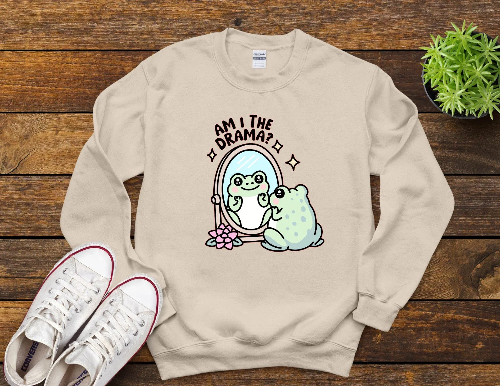 DramaFrogSandCrewneck.jpg