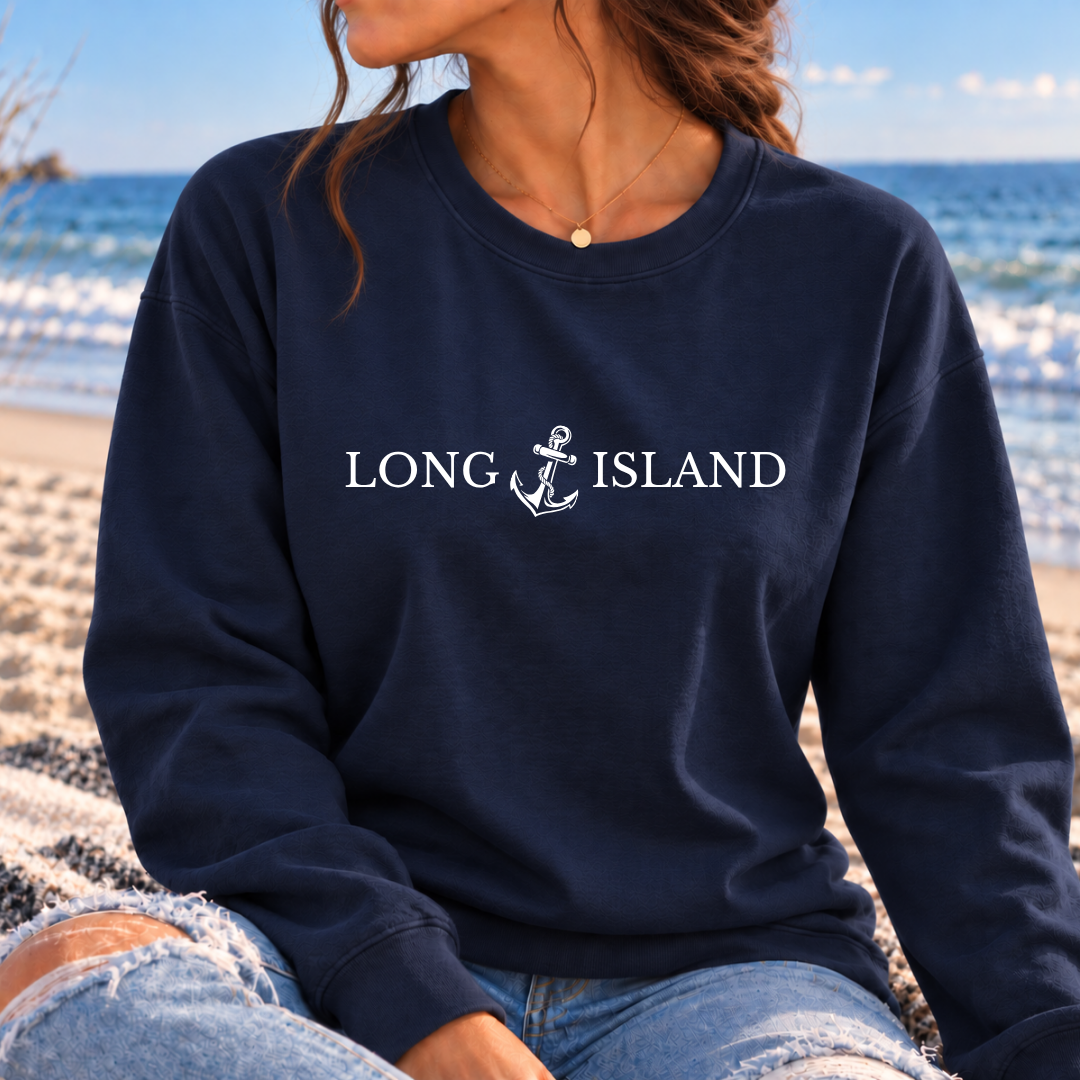 Long Island Anchor Crewneck Sweatshirt