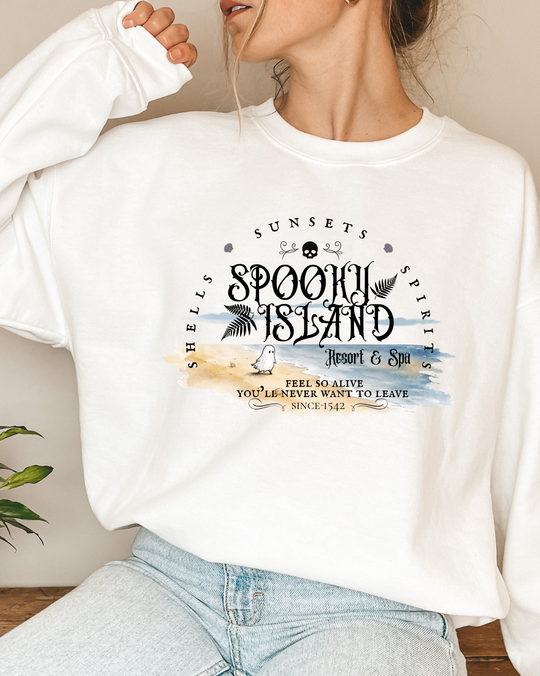 Spooky Island Resort Sweater