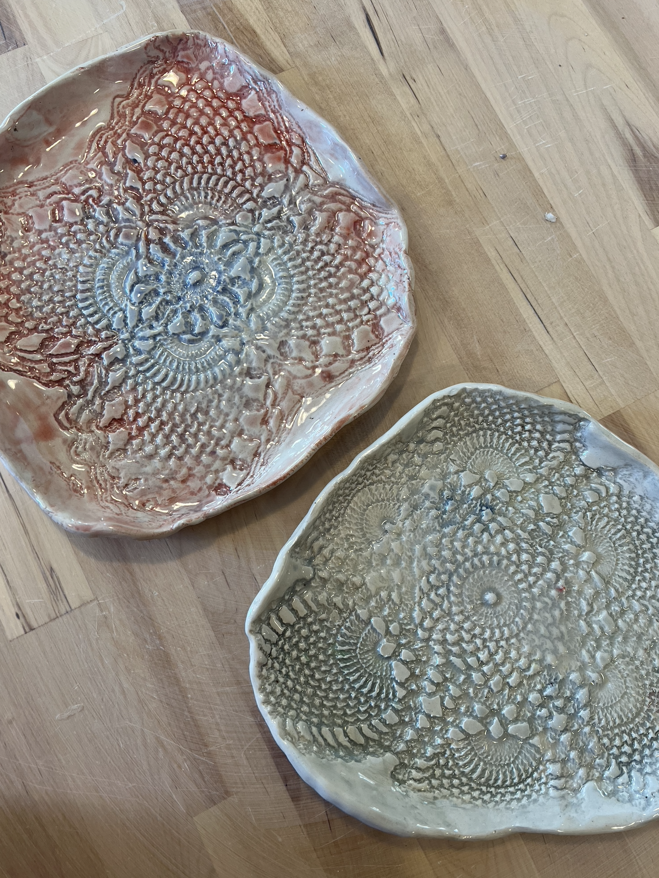 Doily Serving Tray Craft Night January 23rd