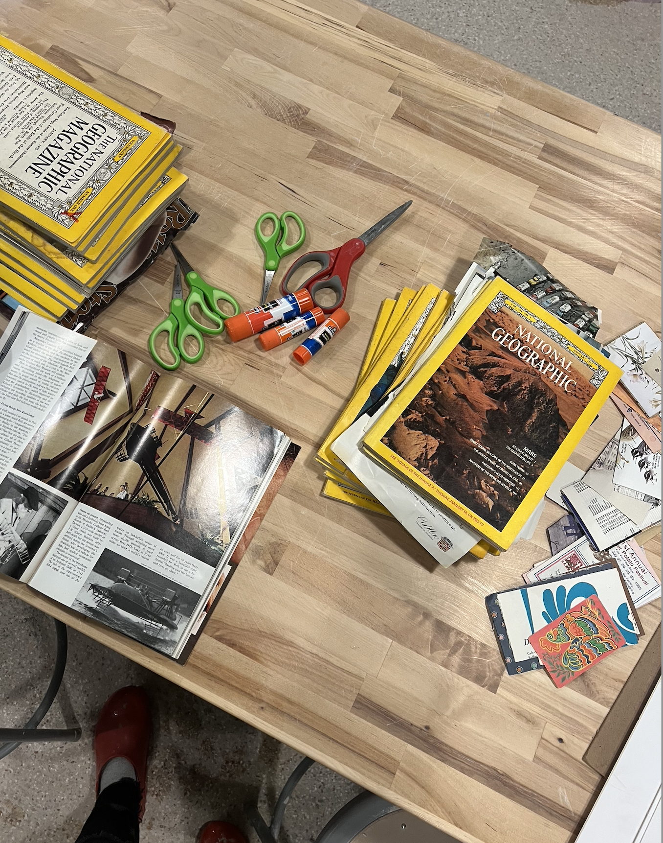 Collage Night Craft Club