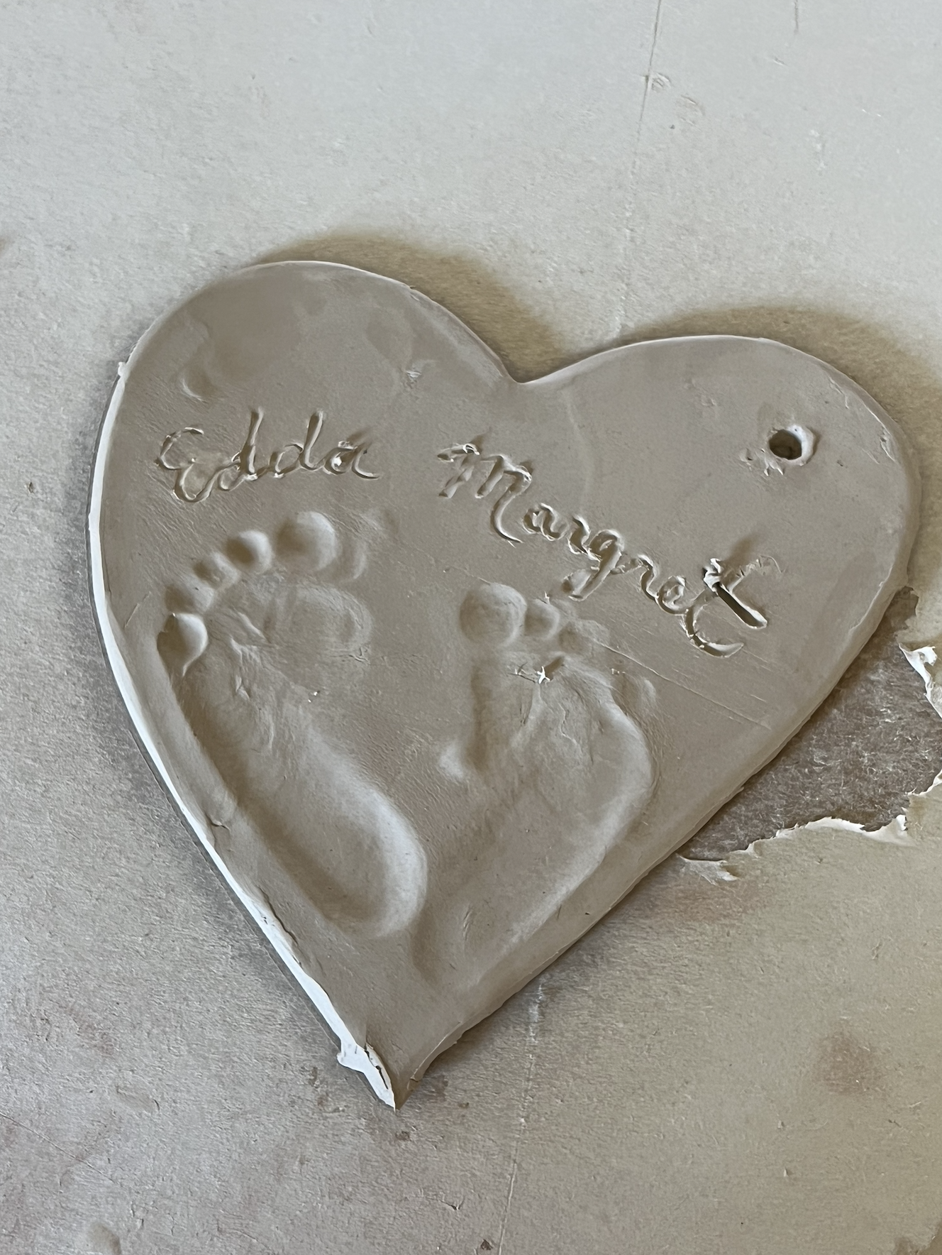 Baby Print Keepsake