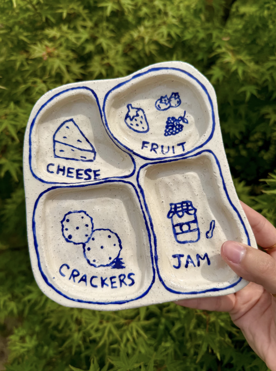 Custom Snack Plate