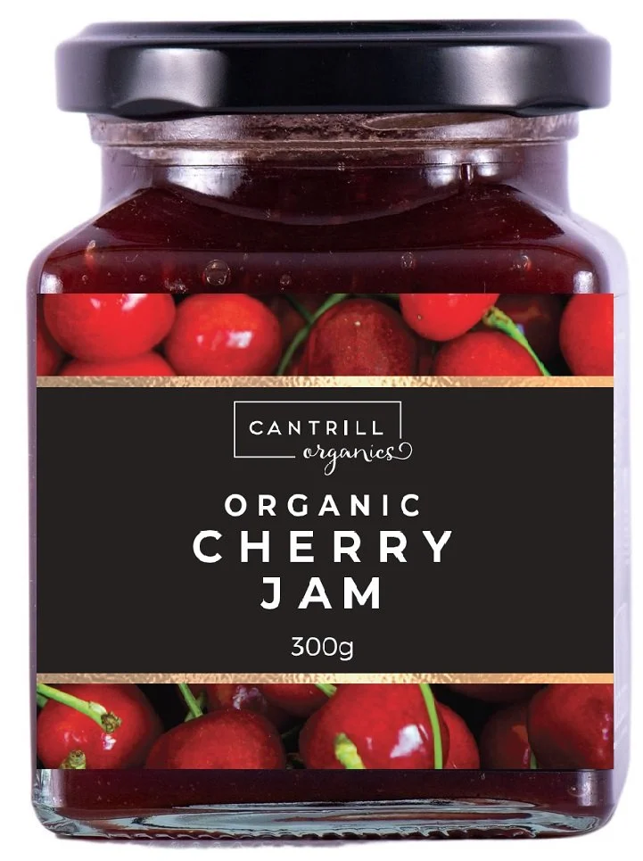 Organic Cherry Jam 280g —