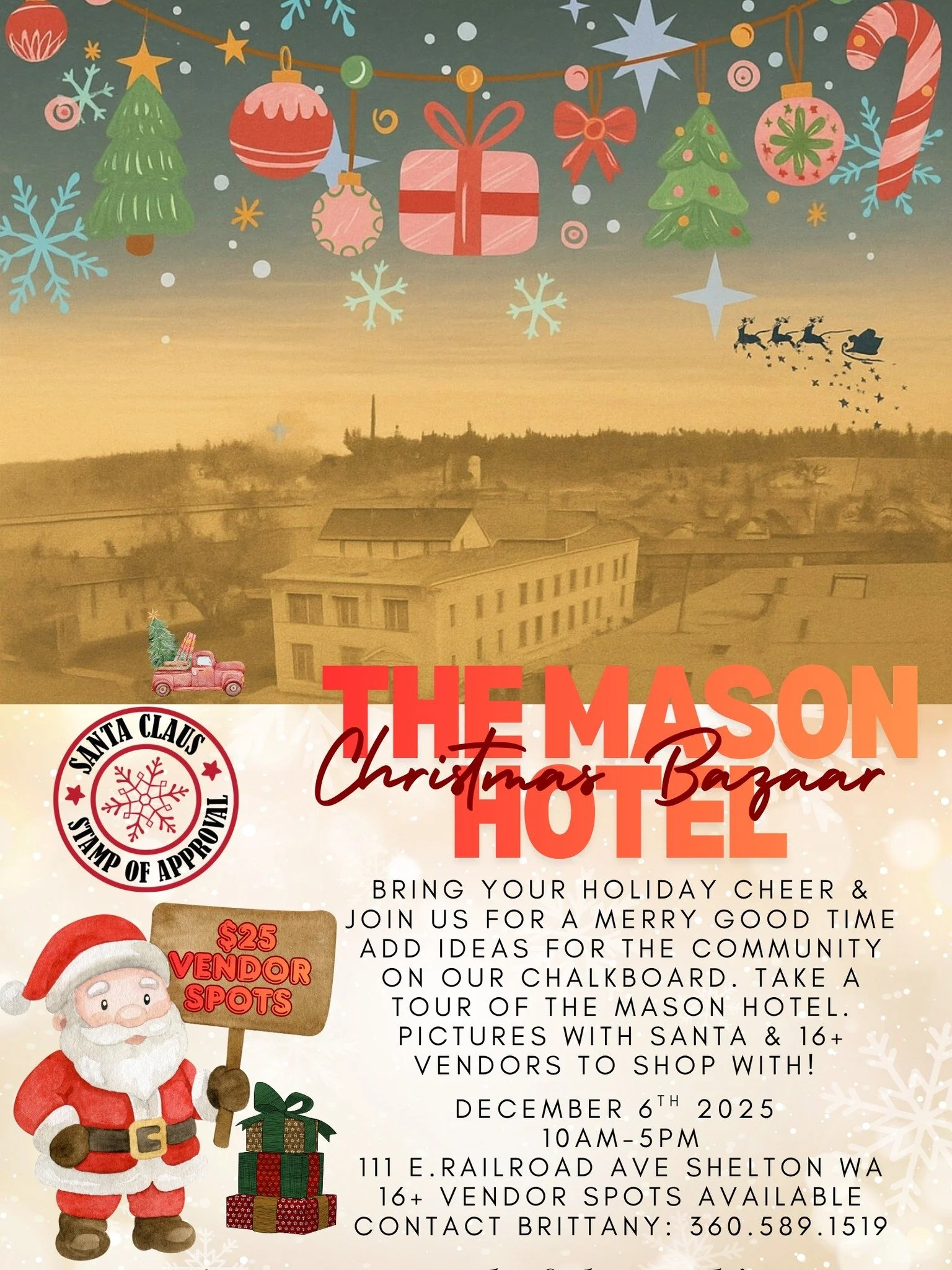 Christmas Bazaar at The Mason Hotel