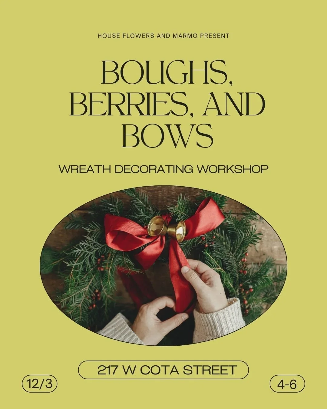 Boughs, Berries & Bows