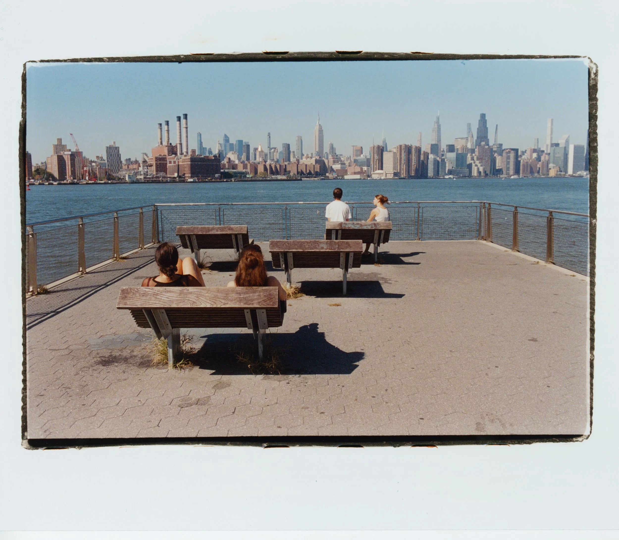 manhattan from williamsburg pier