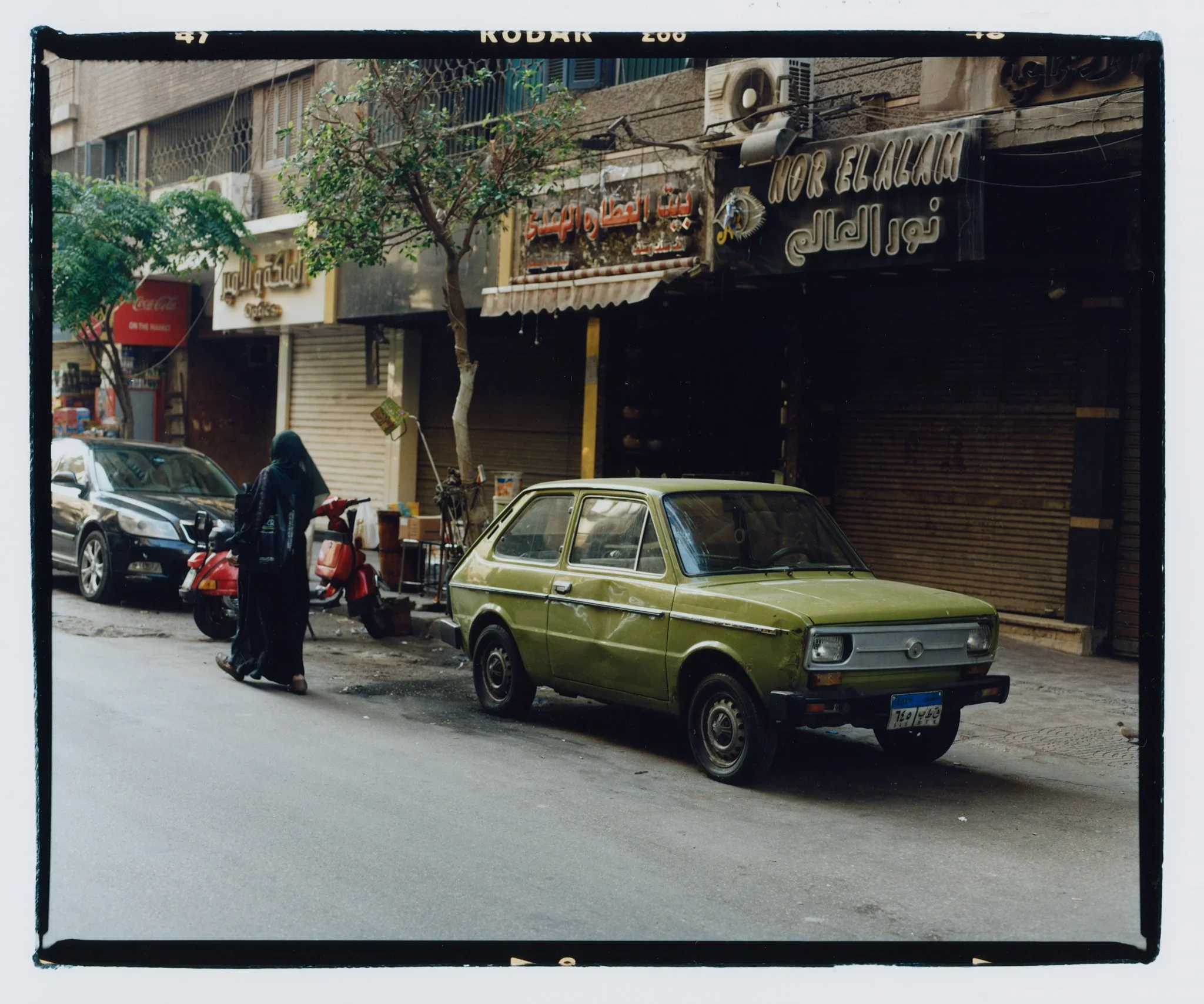 fiat 126, downtown cairo