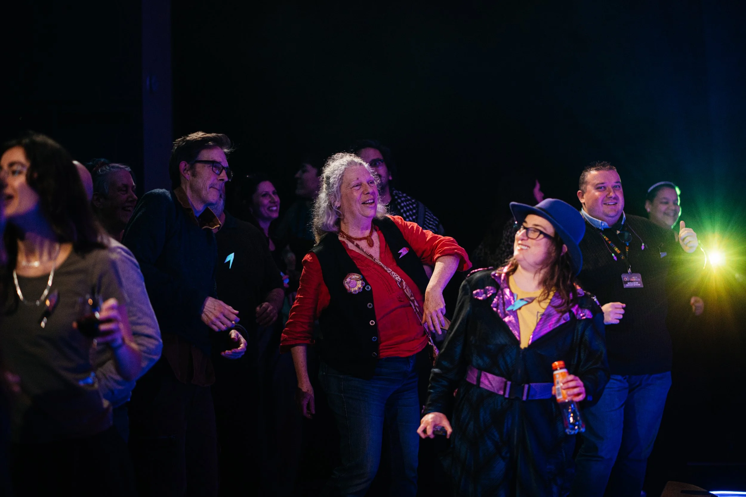 Crowd dancing photo by Temi Adegbayibi 