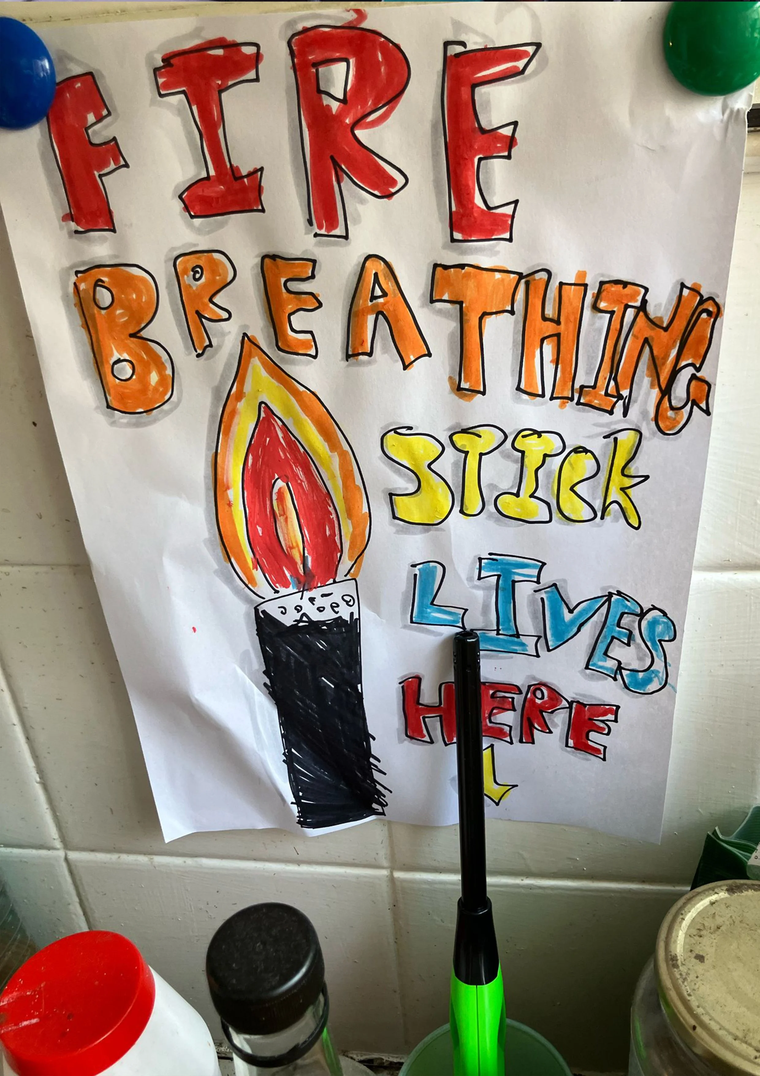 Fire Breathing Stick new