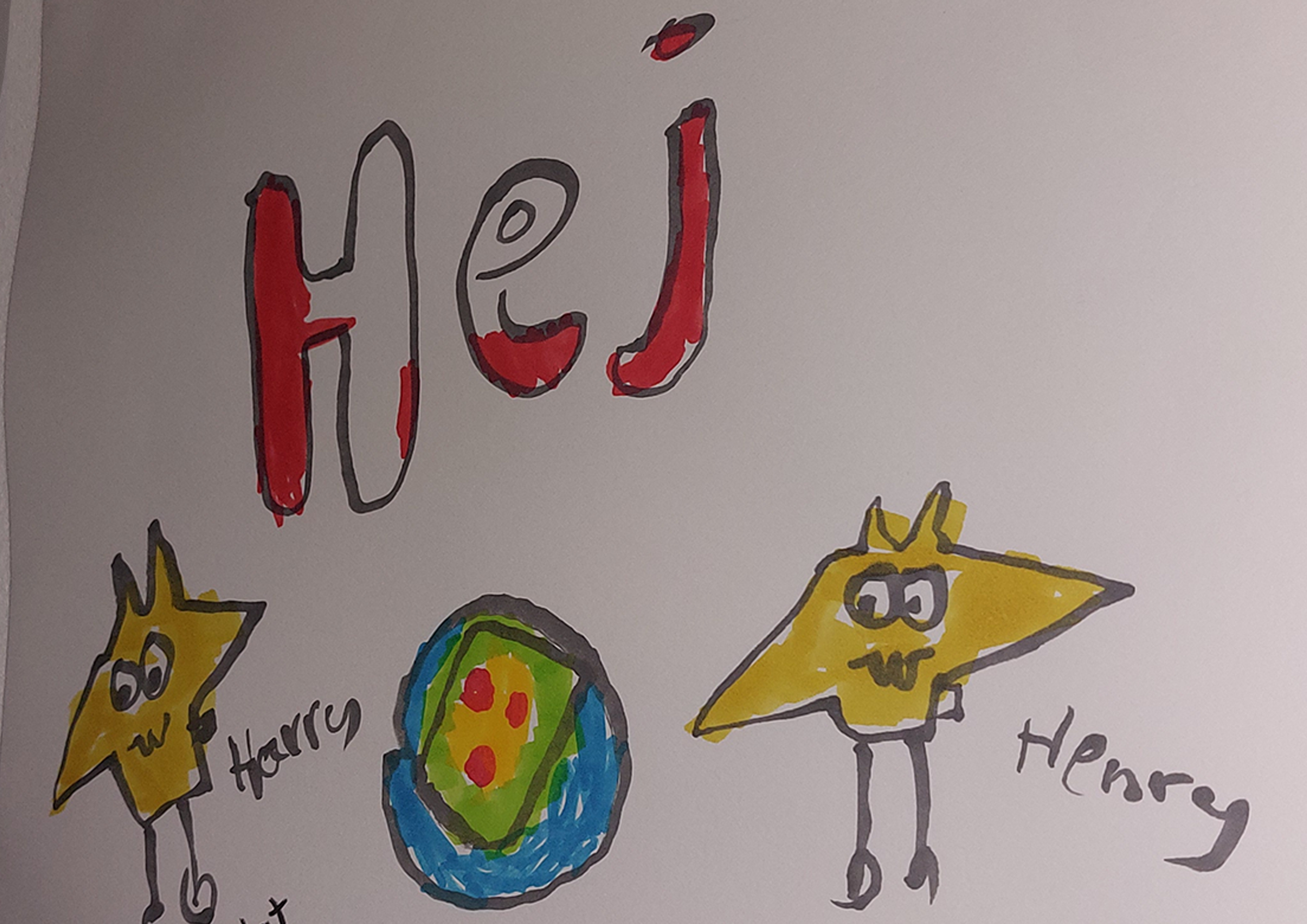 Hello sign collection  Hej