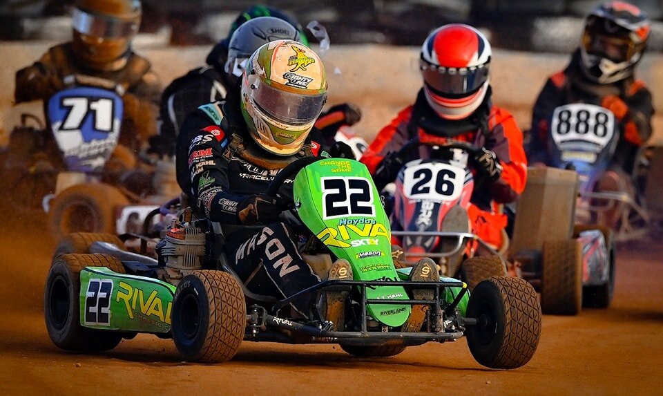 📷Grant Schwartzkopff getting the shots.
.
.

 #changethegame #rivalchassisco #dirtkarts #riverlandsa #masonmotorsport