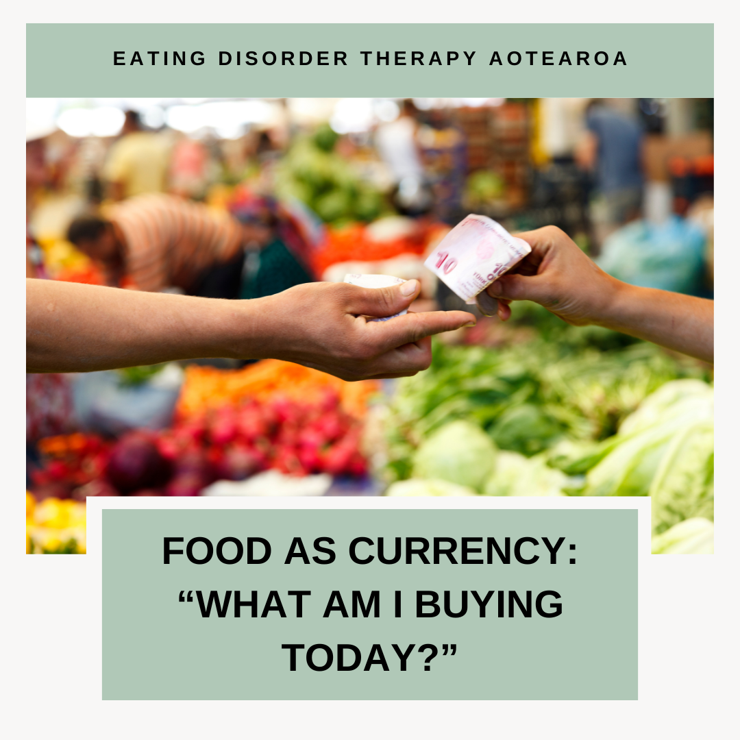Food as Currency: “What Am I Buying Today?”