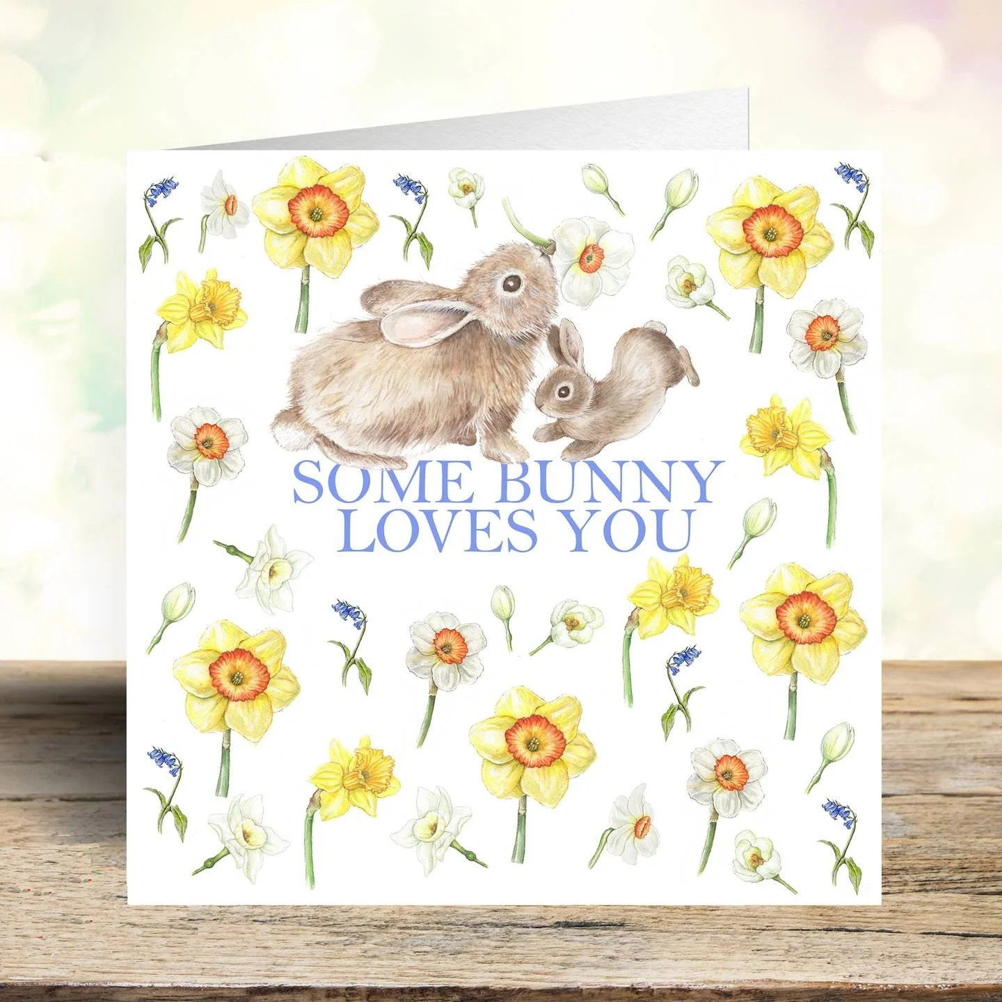 Some Bunny Loves you Greetings Card