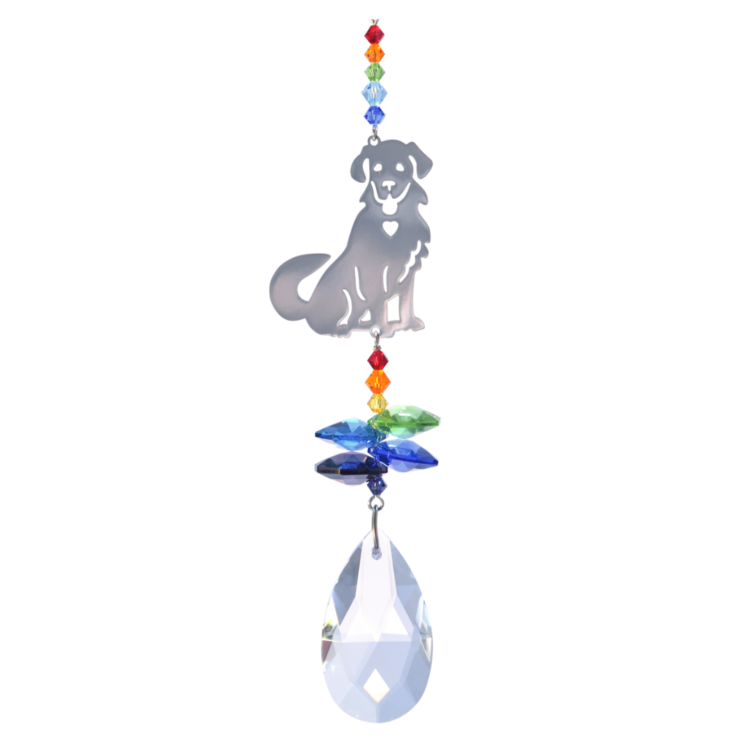 Dog Prismatic Crystal Fantasy