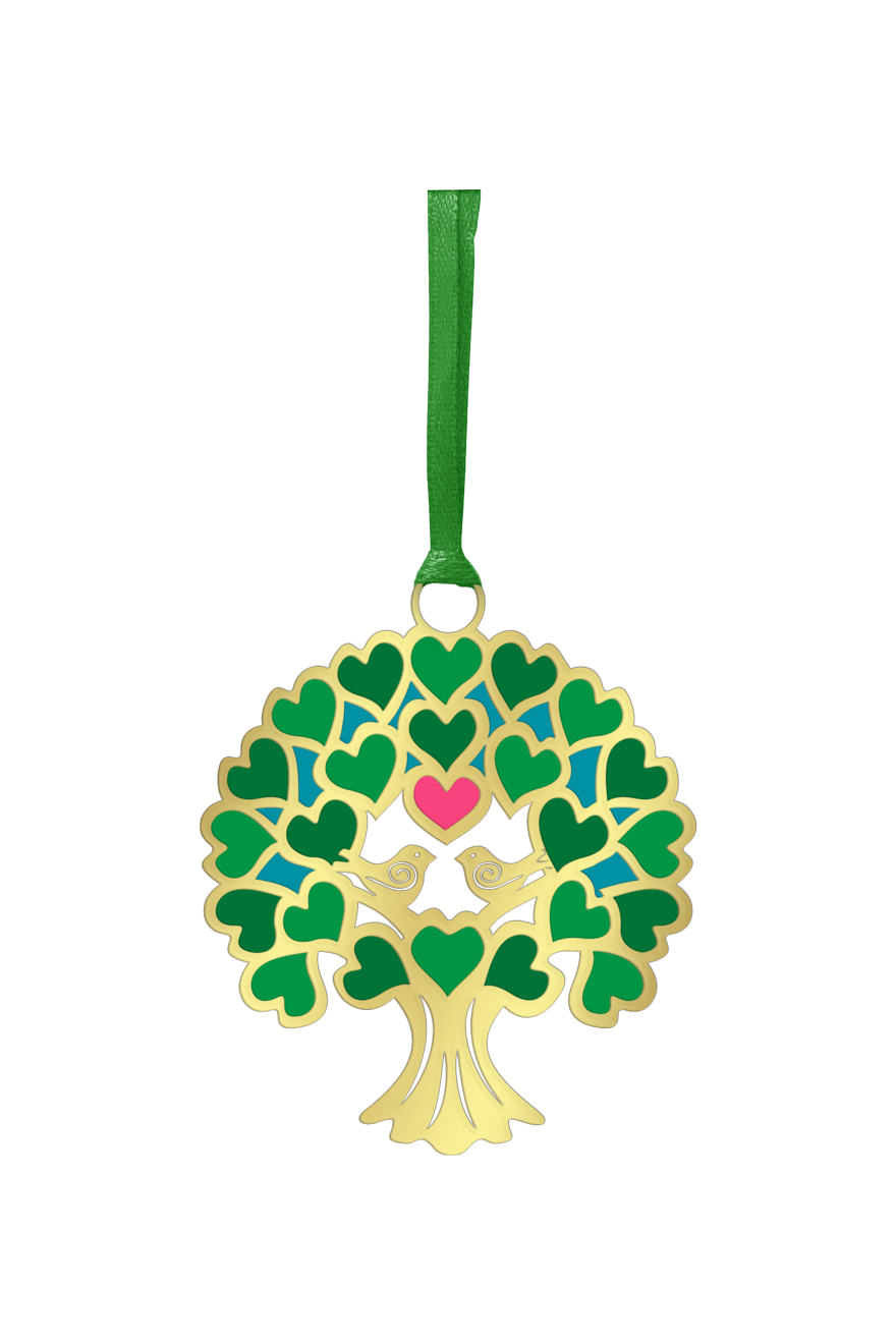 Tree of Life Green Bookmark
