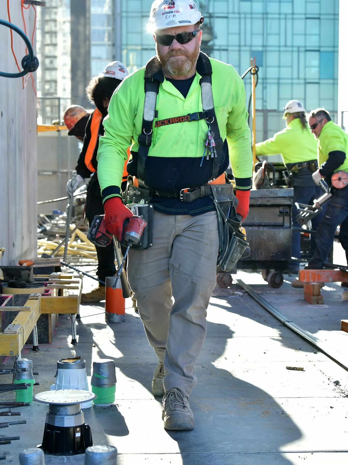 Excited to be asked to capture a series of workers on sites in Melbourne for the CFMEU. Loved seeing these guys doing their thing. Super impressive team work, miles up &amp; getting it done! #commercialphotography #commercialphotographer #melbourneph