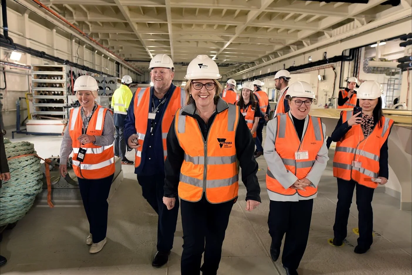 Had a great day yesterday shooting for the undersea cable laying Co Subco and the founder Bevan Slattery, aboard the French cable laying ship Ile D&rsquo;Yeu in Melbourne harbour, as they near an important milestone that will bring ultra fast interne