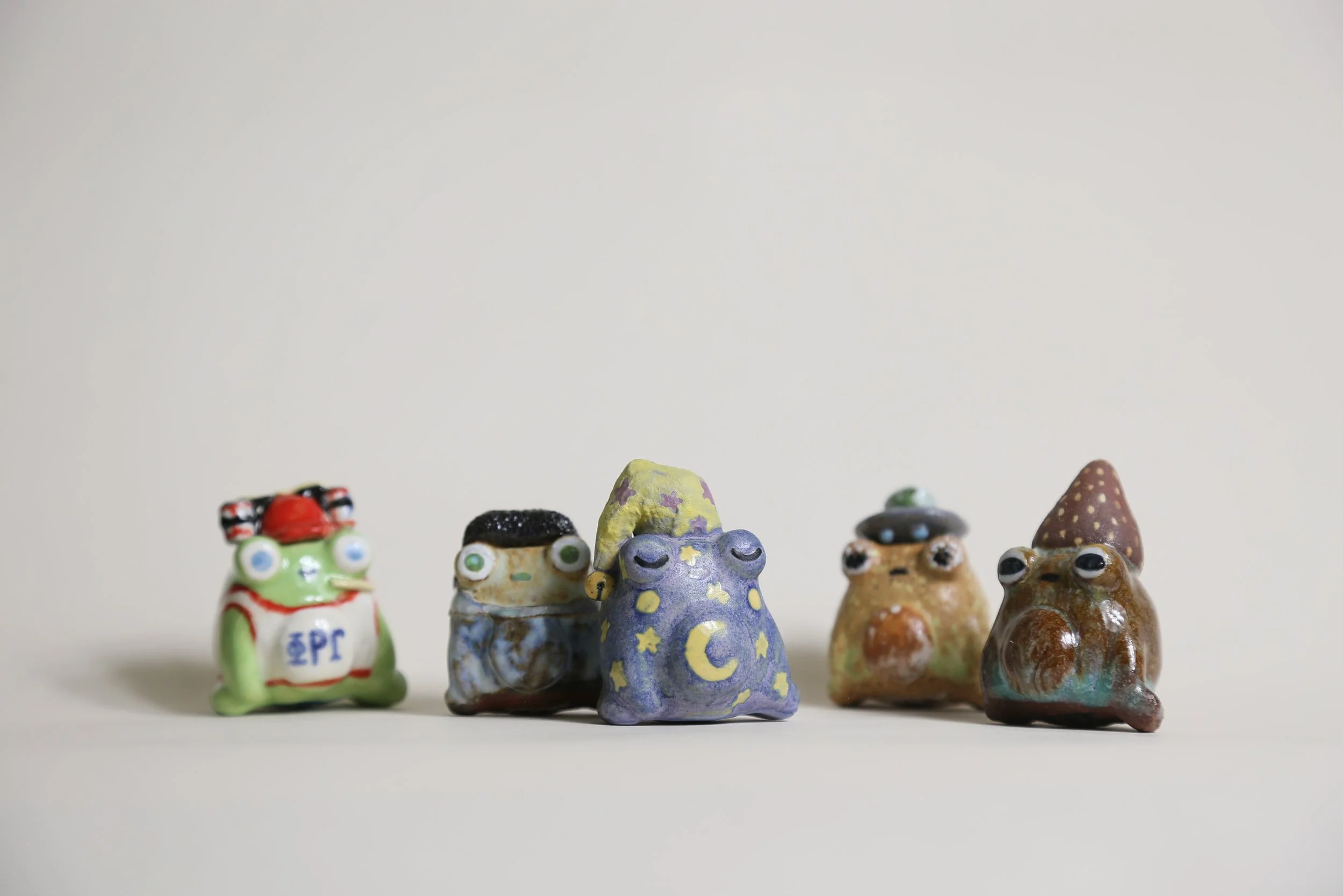 From left to right: No. 48 Brad Lite, No. 77 Deaf Con Van, No. 66 Snorzenegger, No. 71 Paula Abdulct, No. 68 Puff Puff Passtry