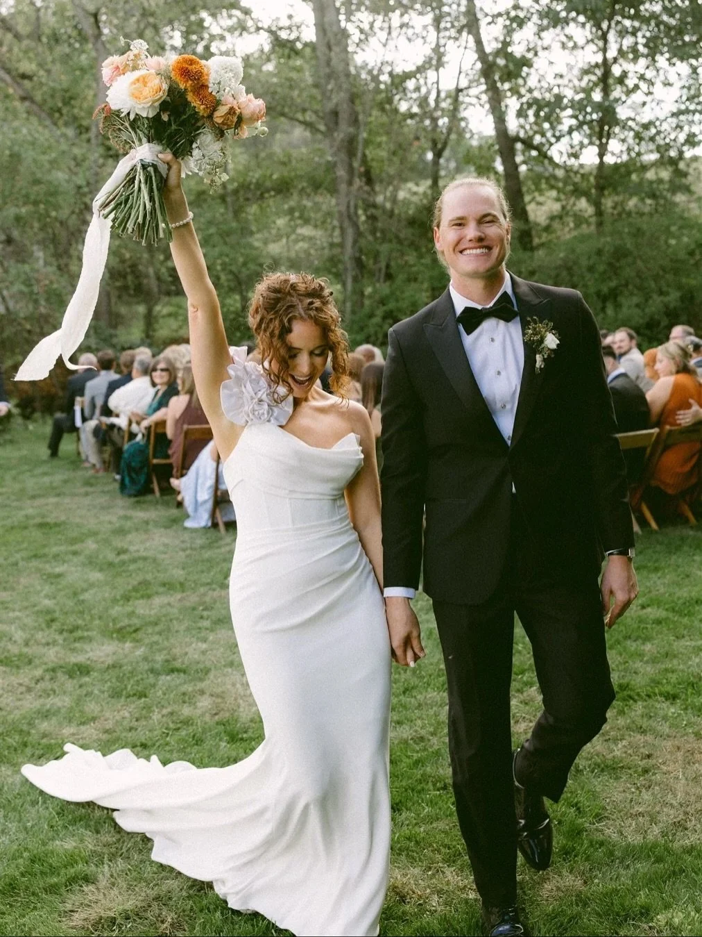 Falling in love with The Medleys 🤎

venue - @theruralsociety  photography - @brookmadephotography 
florals - @theruralsociety  cake - @gingercakesandbakes 
gown - @luxereduxbridal  tux - @theblacktux  hair - @curlalchemist @meg__doyle  dj - @dj_helk