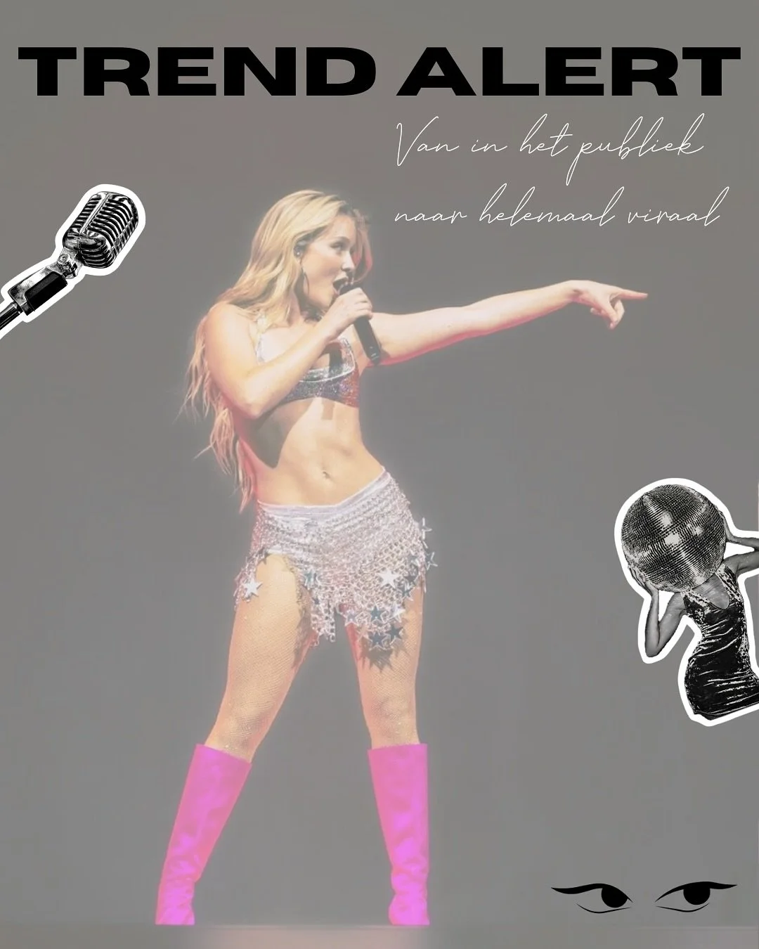 Icon Julia had het dansje niet voor niks thuis geoefend! 🪩 #julia #zaralarsson