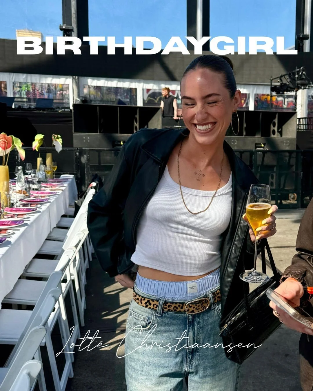 Happy birthday allerliefste leukste moppie @lottechristiaansen op nog alle geweldige dingen die we samen gaan doen!! 💃🏽🥂❤️