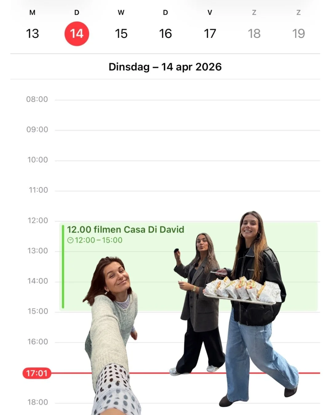 Afgelopen dinsdag waren we op pad voor Casa di David om weer heerlijke content te schieten 🤌 Had je ons gespot? Dan had je mazzel met een gratis broodje! Stay tuned voor het eindresultaat. 🤍