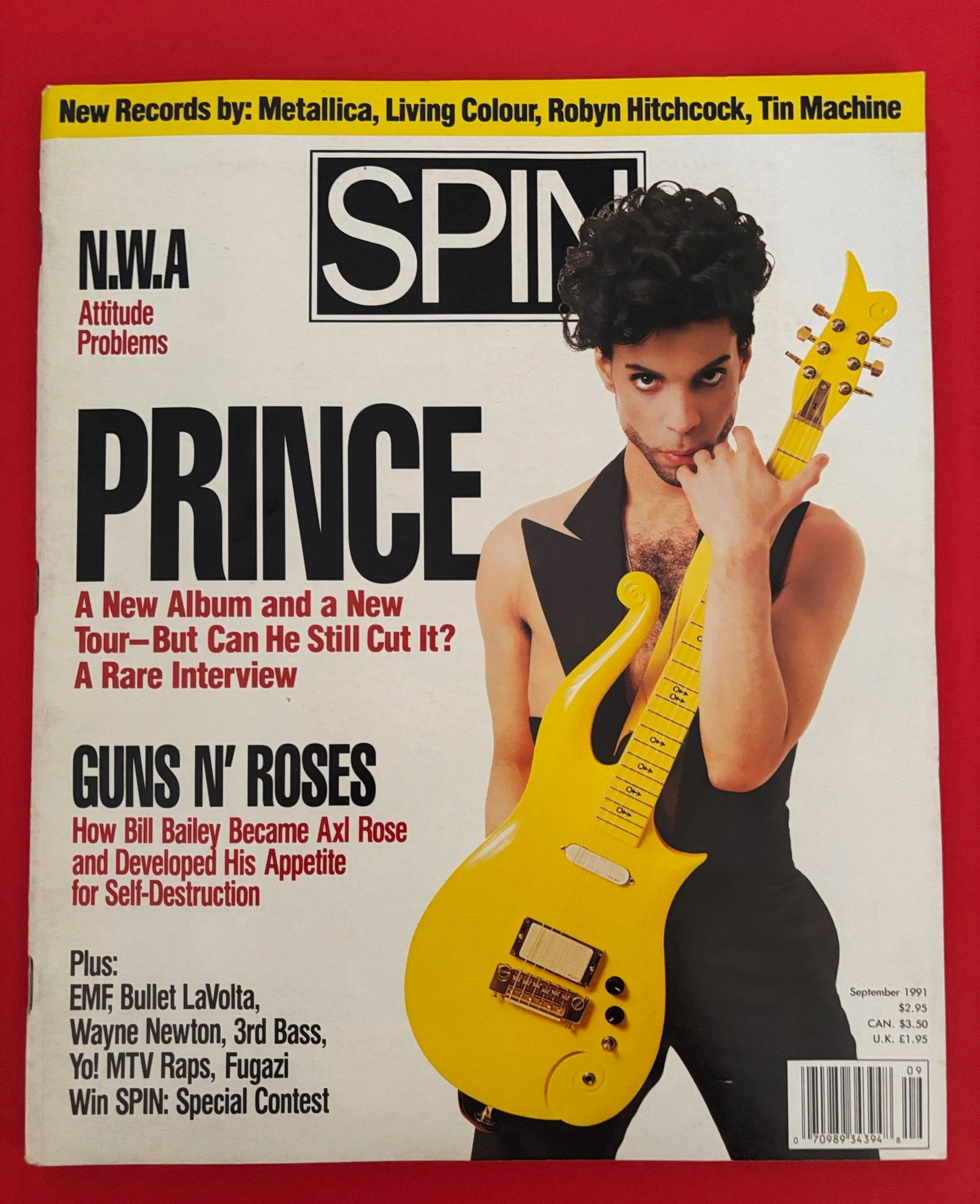 Prince ~N.W.A ~ Spin Magazine ~September 1991